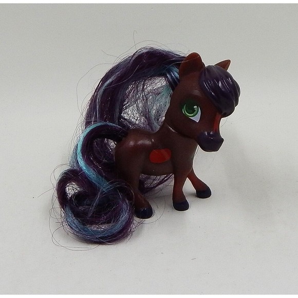Hairdorables Pet Series 2 Harlow Horse Purple Teal 2018 - Picture 3 of 6